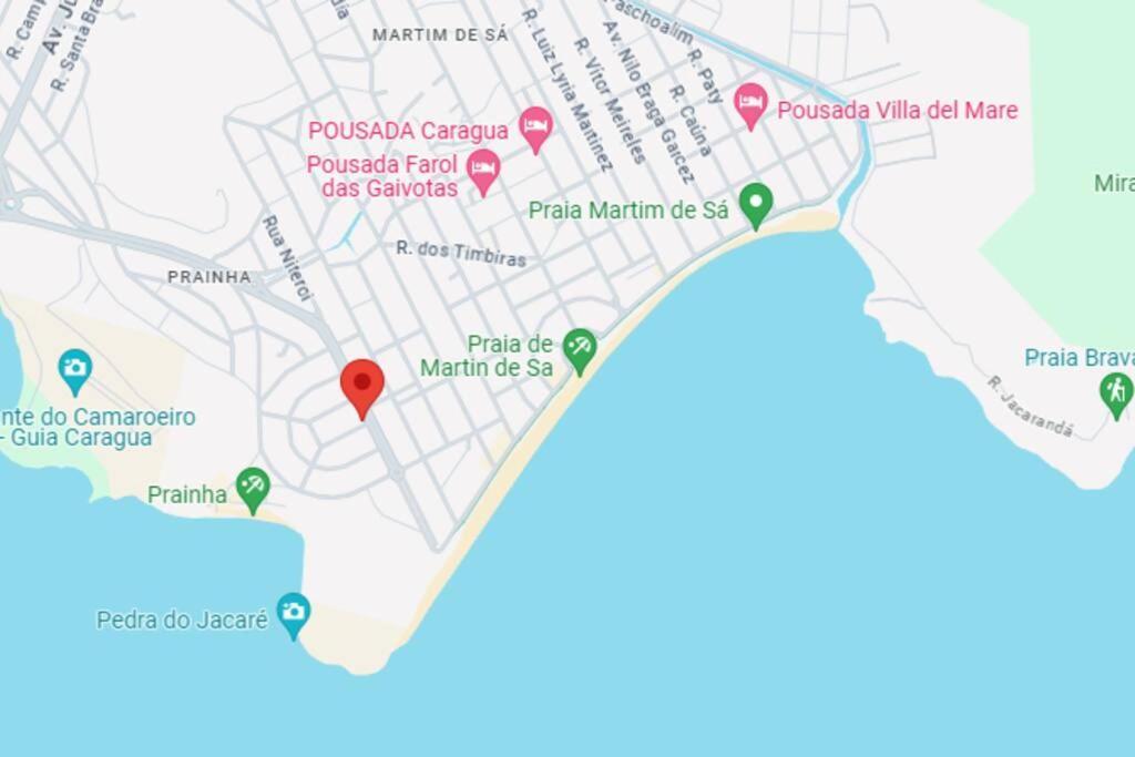 Casa Martin De Sa/Prainha. Villa Caraguatatuba Eksteriør billede